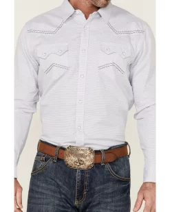 Cody James Men's Sand Creek Tonal Solid Long Sleeve Snap Western Shirt  -New Cody James 2000364925 100 P3