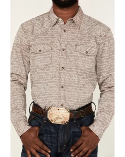 Cody James Men's Century Southwestern Jacquard Print Long Sleeve Snap Western Shirt  -New Cody James 2000364940 200 P3