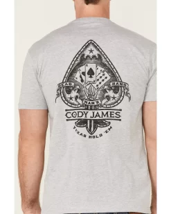 Cody James Men's Dead Mans Ace Graphic Short Sleeve T-Shirt  -New Cody James 2000365253 020 P3