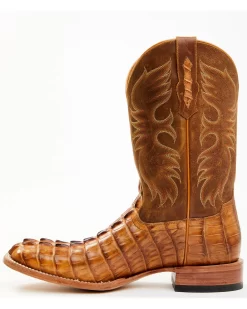 Cody James Men's Caiman Cognac 12" Exotic Western Boots - Broad Square Toe 9 Cody James Men's Caiman Cognac 12" Exotic Western Boots - Broad Square Toe -New Cody James 2000366182 280 P3