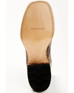 Cody James Men's Exotic Python Western Boots - Broad Square Toe -New Cody James 2000367488 201 P7 1