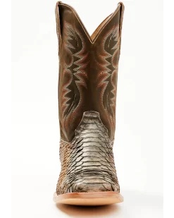 Cody James Men's Python Exotic Western Boots - Broad Square Toe  -New Cody James 2000367489 200 P4