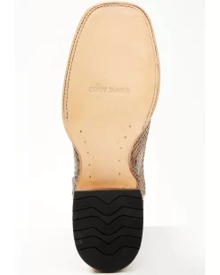 Cody James Men's Python Exotic Western Boots - Broad Square Toe  -New Cody James 2000367489 200 P7