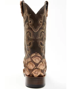 Cody James Men's Exotic Pirarucu Western Boots - Broad Square Toe -New Cody James 2000371838 240 P5