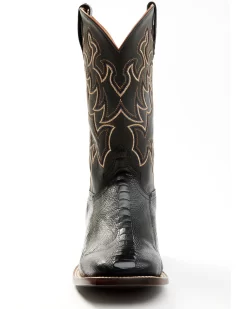 Cody James Men's Exotic Ostrich Leg Western Boots - Broad Square Toe
