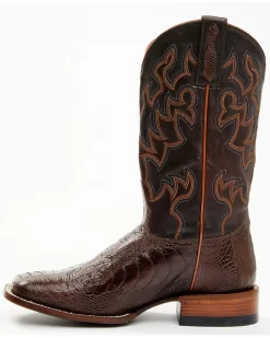 Cody James Men's Antique Cafe Ostrich Leg Exotic Western Boots - Broad Square Toe -New Cody James 2000371853 200 P3