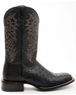 Cody James Men's Exotic Full-Quill Ostrich Western Boots - Broad Square Toe -New Cody James 2000371860 001 P2