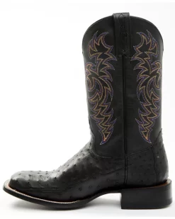 Cody James Men's Exotic Full-Quill Ostrich Western Boots - Broad Square Toe -New Cody James 2000371860 001 P3