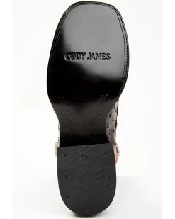 Cody James Men's Sienna Genuine Ostrich Exotic Western Boots - Broad Square Toe  -New Cody James 2000371861 200 P7