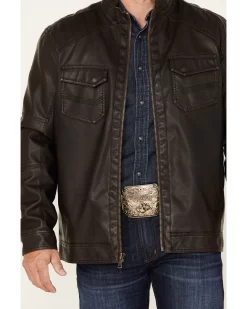 Cody James Men's Houston Distressed Moto Jacket -New Cody James 2000373966 200 P3