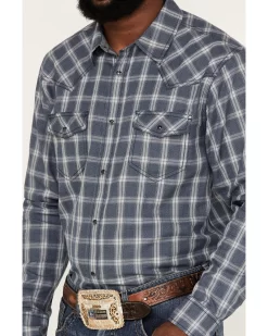 Cody James Men's Lingo Plaid Print Long Sleeve Snap Western Shirt -New Cody James 2000374021 410 P3