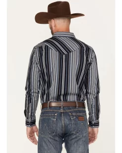 Cody James Men's Hull Vintage Stripe Snap Western Shirt  -New Cody James 2000374093 400 P4