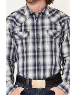 Cody James Men's Trailblazer Plaid Print Long Sleeve Pearl Snap Western Shirt 6 Cody James Men's Trailblazer Plaid Print Long Sleeve Pearl Snap Western Shirt -New Cody James 2000374099 400 P3