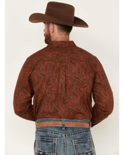 Cody James Tortuga Paisley Print Button Down Western Shirt - Big & Tall  -New Cody James 2000374149 200 P4