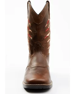 Cody James Boys' Ripped Flag Western Boots - Broad Square Toe 10 Cody James Boys' Ripped Flag Western Boots - Broad Square Toe -New Cody James 2000374842 900 P4