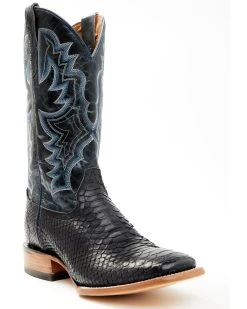 Cody James Men's Exotic Python Western Boots - Broad Square Toe -New Cody James 2000380496 001 P1