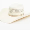 Cody James Men's Vented Bangora Straw Western Hat