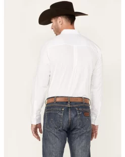 Cody James Men's Rare Bird Solid Long Sleeve Button-Down Stretch Western Shirt -New Cody James 2000381323 100 P4