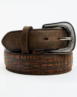 Cody James Men's McBride Wild Whiskey Leather Belt