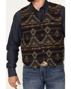 Cody James Men's Dakota Southwestern Jacquard Vest -New Cody James 2000383181 200 P3
