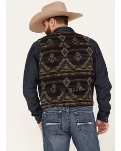 Cody James Men's Dakota Southwestern Jacquard Vest -New Cody James 2000383181 200 P4