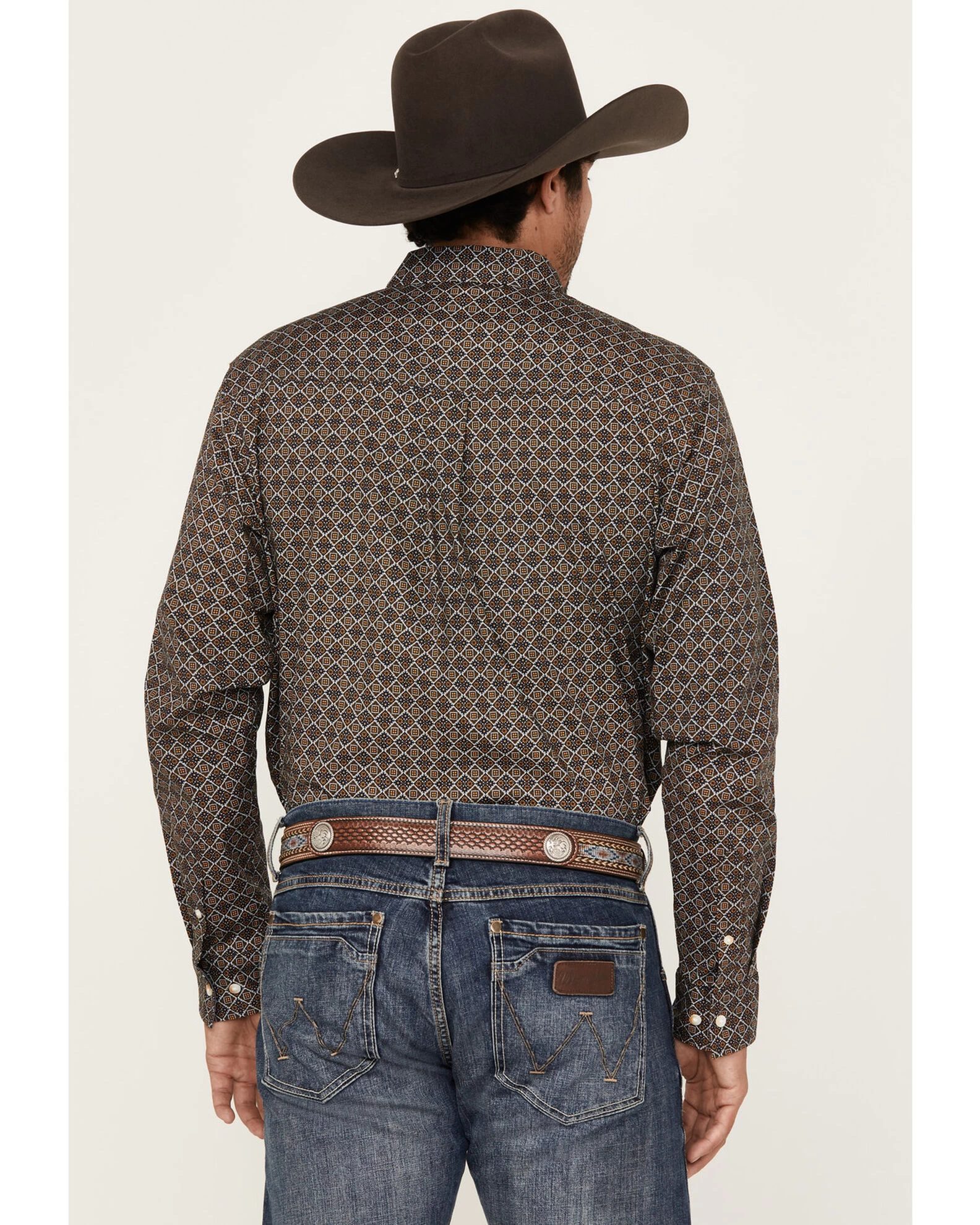 Cody James Men's Money Maker Print Long Sleeve Button Down Western Shirt - Tall 3 Cody James Men's Money Maker Print Long Sleeve Button Down Western Shirt - Tall - Image 3