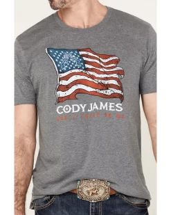 Cody James Men's Revolver Flag Short Sleeve Graphic T-Shirt 6 Cody James Men's Revolver Flag Short Sleeve Graphic T-Shirt -New Cody James 2000383324 070 P3