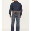 Cody James Men's Stonewall Dark Wash Slim Bootcut Stretch Denim Jeans