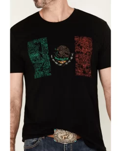 Cody James Men's Tiled Mexico Flag Short Sleeve Graphic T-Shirt -New Cody James 2000384838 281 P3