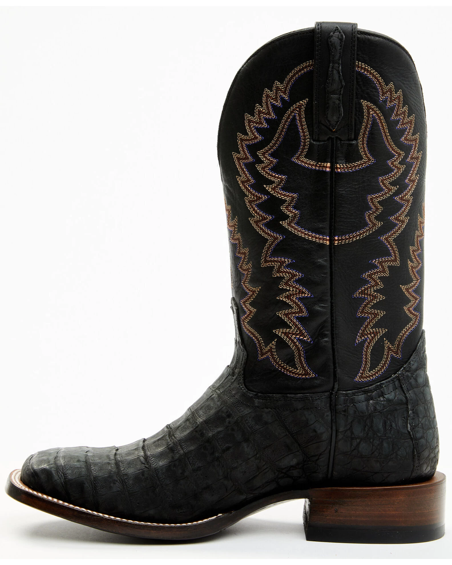 Cody James Men's Exotic Caiman Belly Western Boots - Broad Square Toe 3 Cody James Men's Exotic Caiman Belly Western Boots - Broad Square Toe - Image 3
