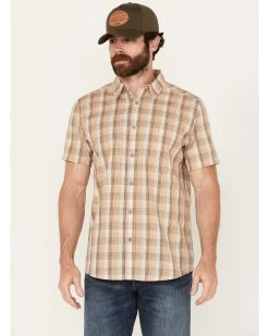 Cody James Men's Anderson Plaid Print Short Sleeve Button-Down Western Shirt 6 Cody James Men's Anderson Plaid Print Short Sleeve Button-Down Western Shirt -New Cody James 2000389186 280 P1
