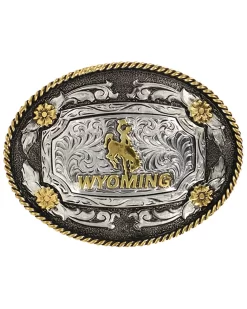 Cody James® Men's Oval Wyoming Belt Buckle